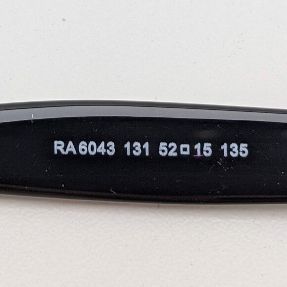 🕶️Ralph Lauren RA6043 131 Eyeglasses 52/15 135 /KAB339🕶️ - Picture 3 of 6
